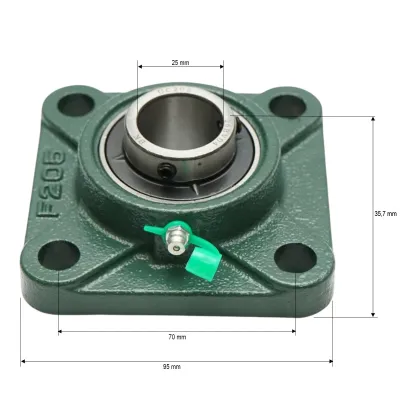 Rulment UCF205 25x95x70mm - imagine 3