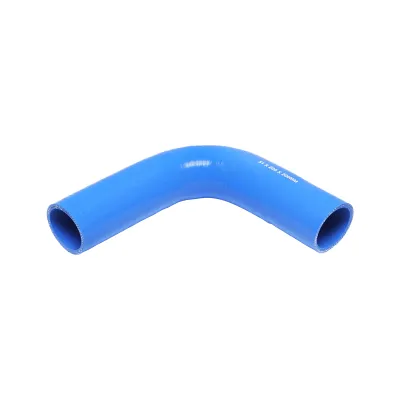 Furtun cotit silicon 90 grade cu insertie textila 51x200x200mm