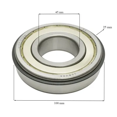 Rulment 6309-2ZNR 45x100x25mm - imagine 3
