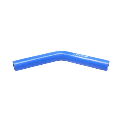 Furtun cotit silicon 45 grade cu insertie textila int. 30x200x200mm Breckner Germany - imagine 2
