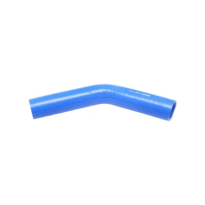 Furtun cotit silicon 45 grade cu insertie textila 45x200x200mm - imagine 2