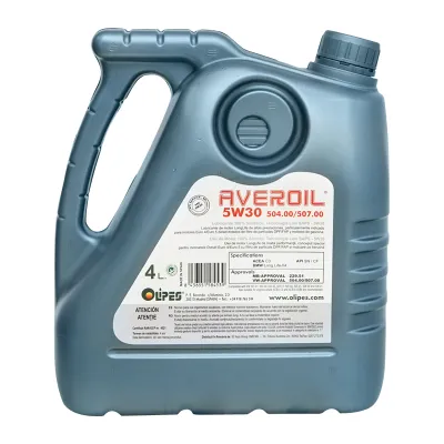 Ulei Olipes motor Averoil 5W30 Low Saps 504/507 4L - imagine 2