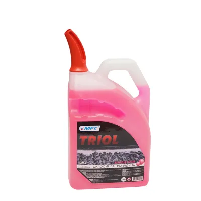 Lichid parbriz iarna -20 grade, aroma bubble gum 4L TRIOL - imagine 2