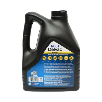Ulei motor Mobil 10W40 Delvac Modern Advanced Protection 4L - imagine 3