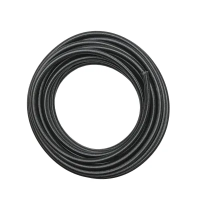 Furtun combustibil 8x12 cu protectie din bumbac rola 20m - imagine 2
