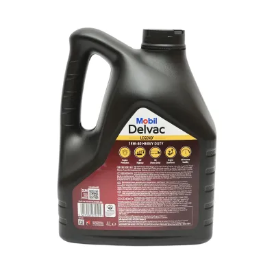 Ulei motor Mobil 15W40 Delvac Legend Heavy Duty 4L - imagine 3