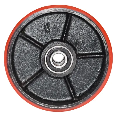 Roata silicon pentru transpalet 180x50mm - imagine 3
