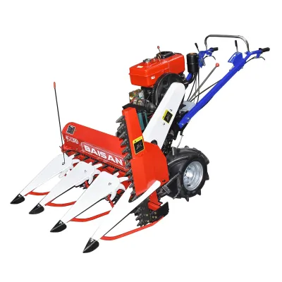 Motocultor pe motorina 6CP cu cositoare combinata latime de lucru 1000mm Baisan - imagine 3
