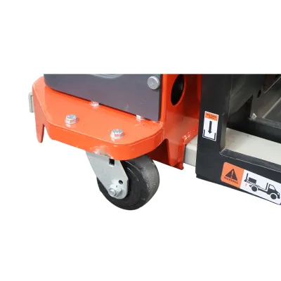 Transpalet semi-electric 500kg cu autoincarcare, baterie Li-ion 12V, 33Ah, inaltime ridicare 1300mm - imagine 13