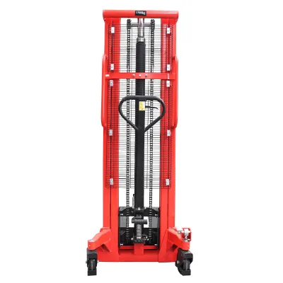 Transpalet manual 1.5T ridicare 3M lame fixe 330kg BP87 - imagine 3
