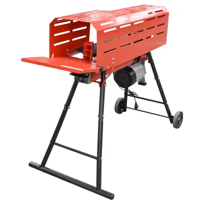 Despicator lemne orizontal 7T 230V 2kW cu suport inaltime si protectie Breckner Germany - imagine 4