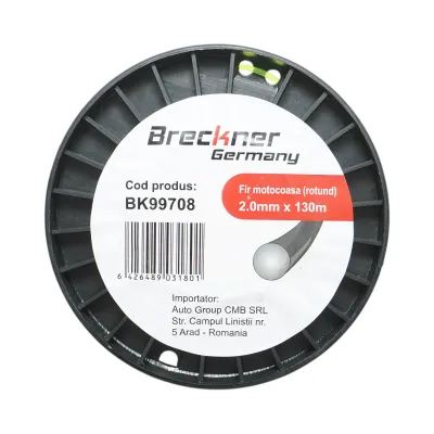 Fir rotund motocoasa 2mm x 130m Breckner Germany	 - imagine 4