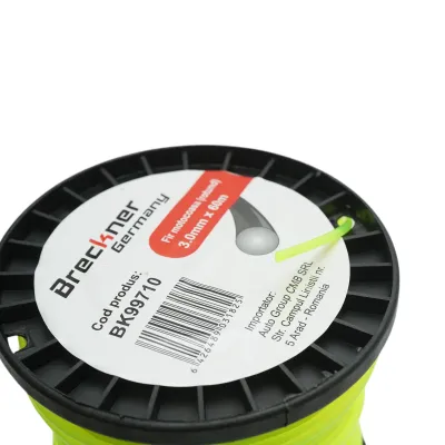 Fir rotund motocoasa 3mm x 60m Breckner Germany - imagine 3