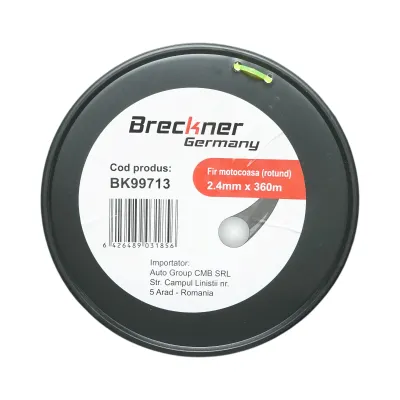 Fir rotund motocoasa 2.4mm x 360m Breckner Germany - imagine 4