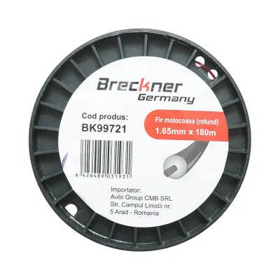 Fir rotund motocoasa 1.65mm x 180m cu intaritura Breckner Germany - imagine 4