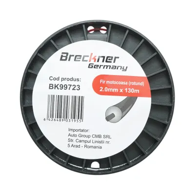 Fir rotund motocoasa 2mm x 130m cu intaritura Breckner Germany - imagine 3