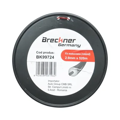 Fir rotund motocoasa 2mm x 520m cu intaritura Breckner Germany - imagine 3