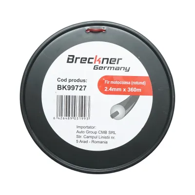 Fir rotund motocoasa 2.4mm x 360m cu intaritura Breckner Germany - imagine 3
