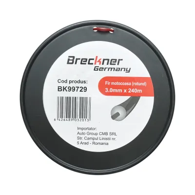 Fir rotund motocoasa 3mm x 240m cu intaritura Breckner Germany - imagine 4