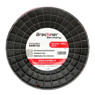 Fir patrat pentru motocoasa, 2.4 mm x 345 m Breckner Germany - imagine 4