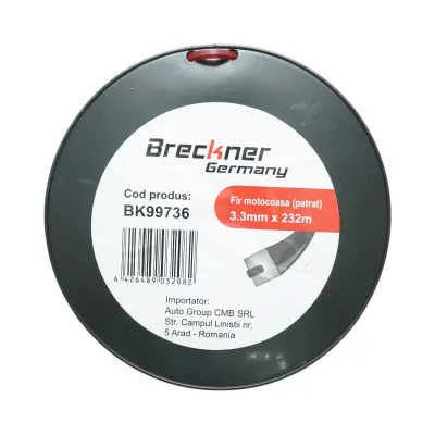 Fir patrat motocoasa 3.3mm x 232m cu intaritura Breckner Germany - imagine 3