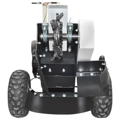 Masina de frezat cioturi pe benzina 15CP Trencher - imagine 2