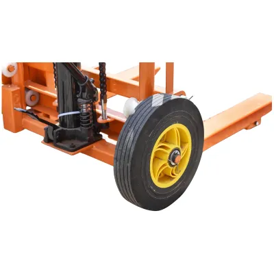 Carucior transport marfa cu ridicare hidraulica maxim 150kg inaltime 900mm - imagine 3