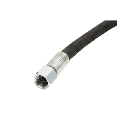 Furtun presiune 2SN DN10 sertizat cu capete filetate L=2500mm - imagine 3