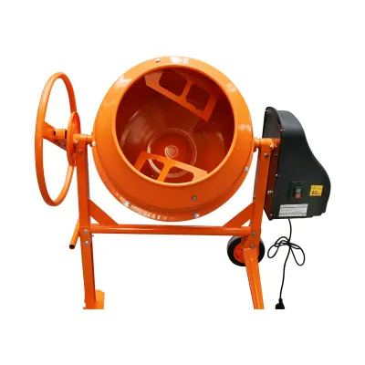 Betoniera 550 W, volum cuva 140L, pinion si coroana din fonta, 48 kg Breckner Germany - imagine 9
