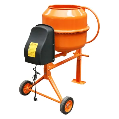 Betoniera 550 W, volum cuva 140L, pinion si coroana din fonta, 48 kg Breckner Germany - imagine 3