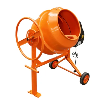 Betoniera 550 W, volum cuva 140L, pinion si coroana din fonta, 48 kg Breckner Germany - imagine 8