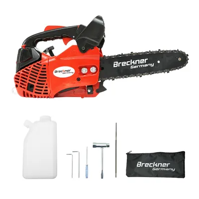 Motoferastrau drujba 1 cilindru 0.9kw/7500rpm. 25.4cc. lant=10inch. 3/8lp x 0.050 3,5Kg Breckner Germany