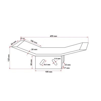 Cutit fata dalta brat frontal pentru scarificator - imagine 5