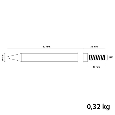 Colt grapa gros M12 calitate superioara PP4 - imagine 5
