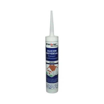 Silicon universal negru interior/exterior 300ml Breckner Germany