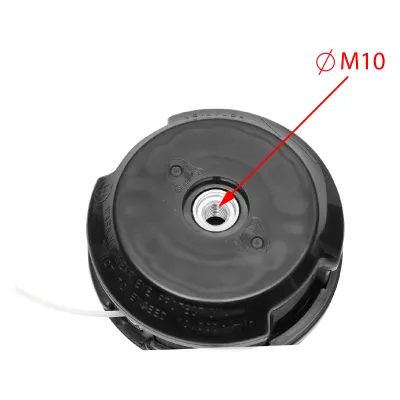 Cap tambur universal motocoasa cu fir fi2.5mm si filet prindere M10 x P1.25LH Breckner Germany - imagine 4