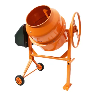 Betoniera 450W, volum cuva 120L, pinion si coroana din fonta, 44Kg Breckner Germany
