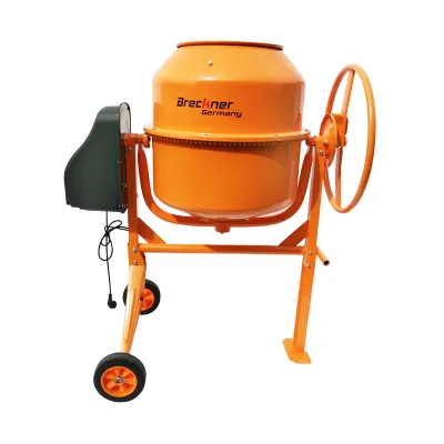 Betoniera 800W, volum cuva 200L, pinion si coroana din fonta, 58Kg Breckner Germany - imagine 3