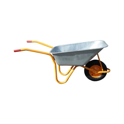 Roaba metalica cu intarituri si roata din metal 85L 875x595x275mm Thor - imagine 5