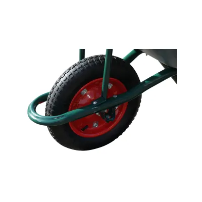 Roaba metalica cu janta din metal 65L 835x665x205mm THOR - imagine 5
