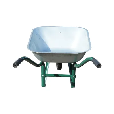 Roaba metalica cu janta din metal 65L 835x665x205mm THOR - imagine 4