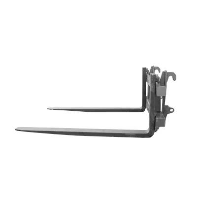 Set lame furci cu cadru pentru paleti 100x40x1200mm, sarcina maxima 2.5T - imagine 3