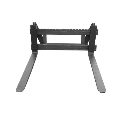 Set lame furci cu cadru pentru paleti 100x40x1200mm, sarcina maxima 2.5T - imagine 2
