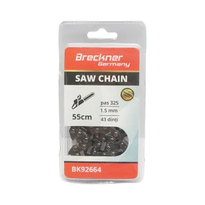 Lant drujba pas 325, 43 de dinti, 1.5mm, lungime 55cm Breckner Germany