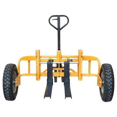 Transpalet pentru teren accidentat, sarcina maxima 1T, lungime furci 800mm - imagine 2