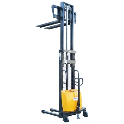 Transpalet semi-electric cu sarcina maxima 1.5T, inaltime ridicare 3000mm, furci 1150mm Breckner Germany - imagine 8