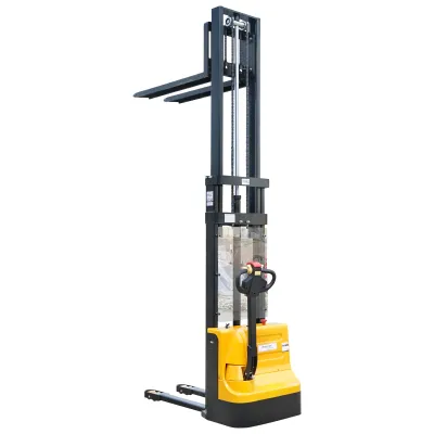Transpalet electric cu sarcina maxima 1.6T, inaltime ridicare 3000mm, furci 1150mm Breckner Germany - imagine 6