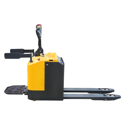 Transpalet electric cu sarcina maxima 1.5T, inaltime ridicare 85-200mm, furci 1150mm Breckner Germany - imagine 4