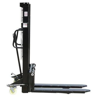 Transpalet manual cu sarcina maxima 1.5T, inaltime ridicare 2500mm, furci 1150mm Breckner Germany - imagine 3