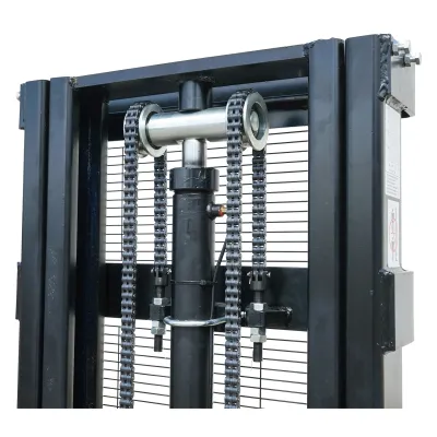 Transpalet semi-electric cu sarcina maxima 2T, inaltime ridicare 3000mm, furci 1150mm Breckner Germany - imagine 12